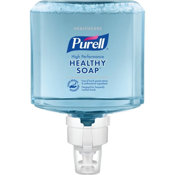Purell® Healthcare Crt Healthy Soap High Performance Foam, Unscented, 1200 Ml Refill For Es8 Tf Soap Dispenser Case Of 2