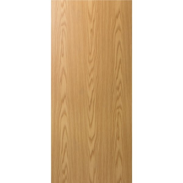 Masonite 30 In. X 80 In. 1.375 In. Flush Alpine Oak Clear Coat Hollow Core Slab Interior Door