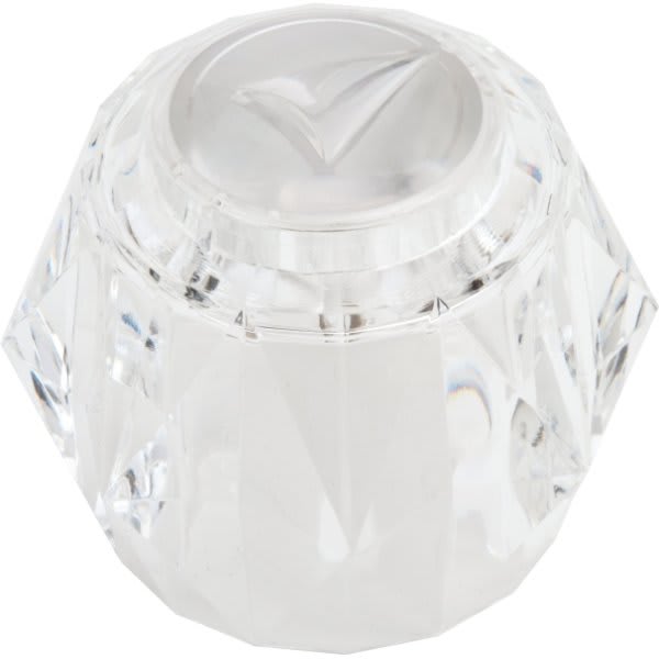 Replacement For Moen Hot/Cold Faucet Handle And Shower Handle Clear