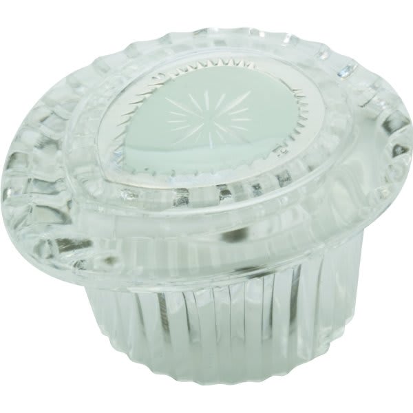 Replacement For Moen Chateau Hot/Cold Shower Handle Clear