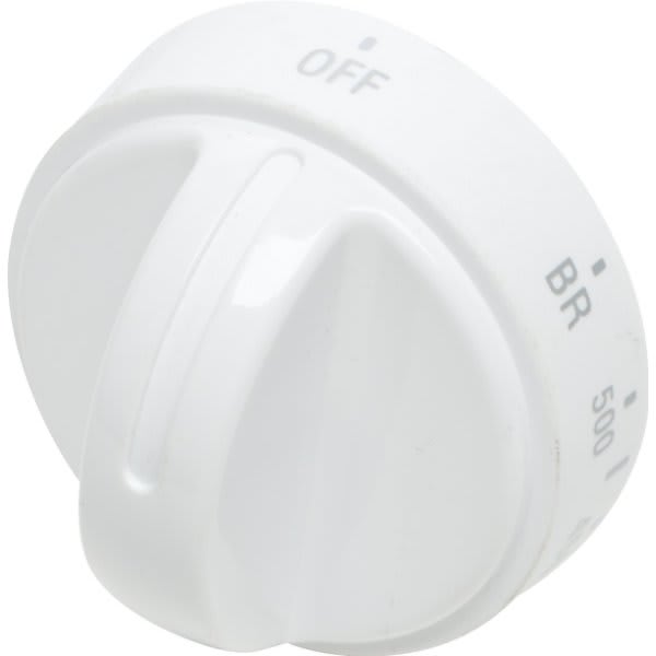 PeerlessPremier Gas Oven Knob/White R Series Pilot HD Supply