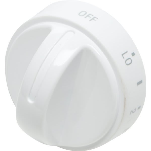 Peerless-Premier Electric Burner Knob/White