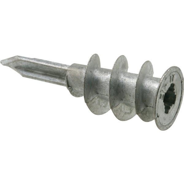 Standard Duty Wall Anchors, Fits 68 Screws, Pack of 100 HD Supply
