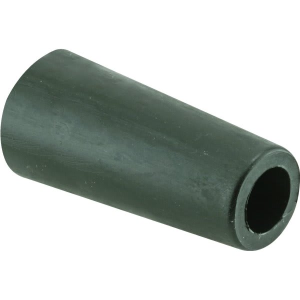 2-5/8 In Sliding Glass Heavy Duty Rubber Door Bumper (2-Pack) (Black)