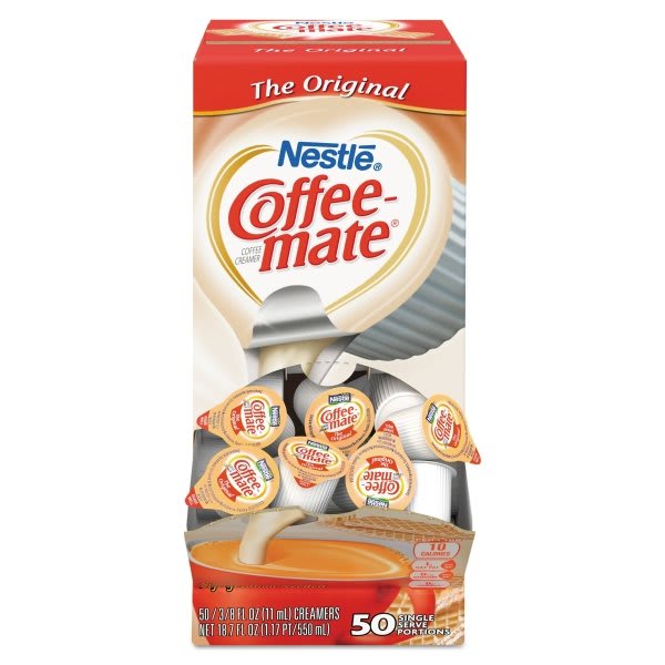 Coffee-Mate® 0.375 Oz Original Mini Cup Coffee Creamer Pack Of 4