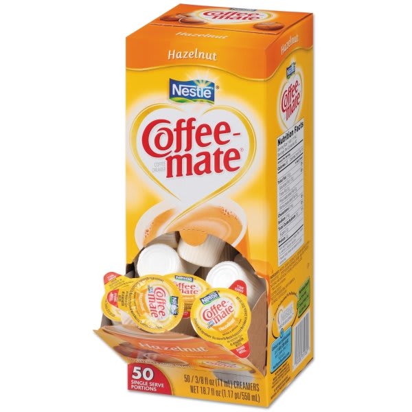 CoffeeMate® Original Mini Cup Liquid Coffee Creamer (360Pack) HD Supply