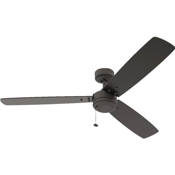 Seasons® 52 In. 3-Blade Ceilin.g Fan (Matte Black)