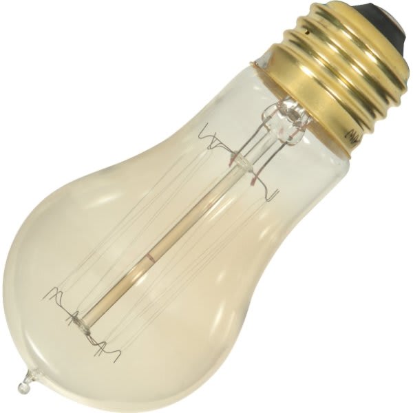 Satco® Vintage A Bulb, 40 Watt, Cage, 120 Volt, Package Of 10