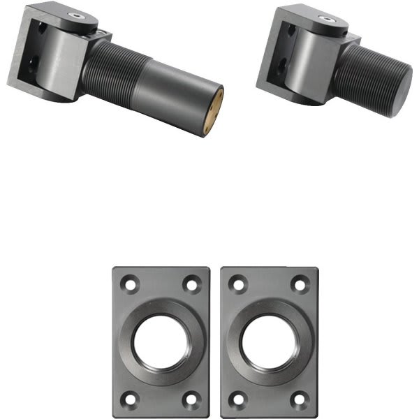 D&d Technologies Sureclose Hinge Closer Kit Aluminum Center Mount - 180 Lbs