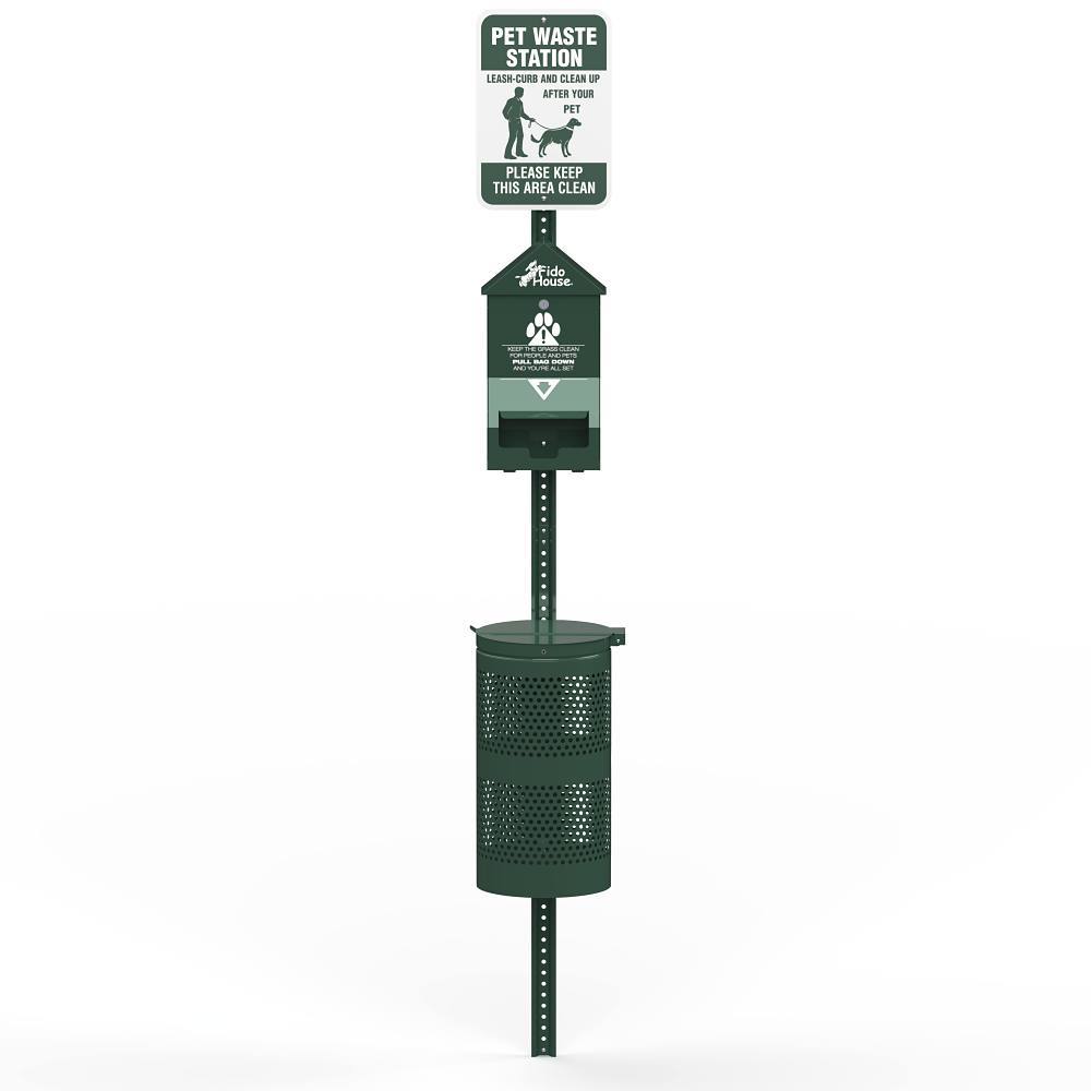 Fido House® Header Pet Waste Station