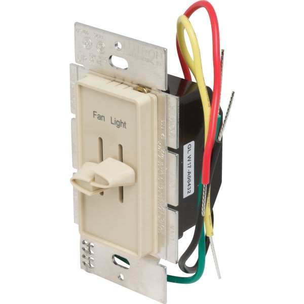 Lutron® Skylark Quiet Fan Speed And Light Control - Ivory