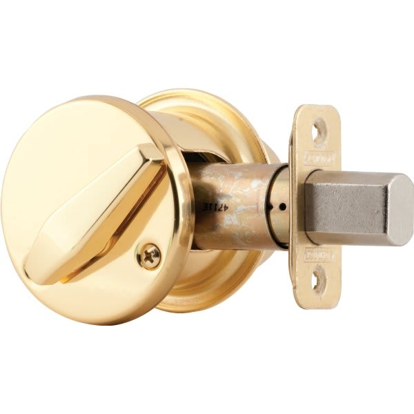 Schlage B500 Series Grade 2 Single Cylinder Deadbolt, E Keyway, Satin