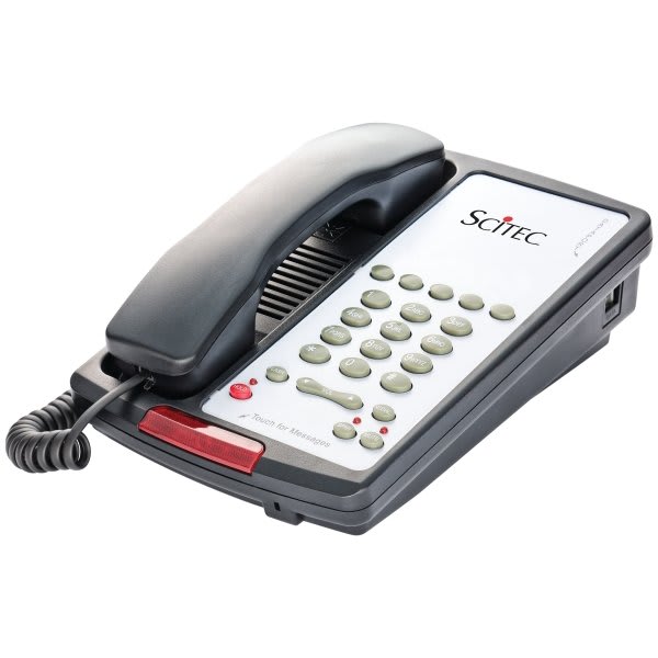 Aegis 5s-08 Single Line Black Speakerphone
