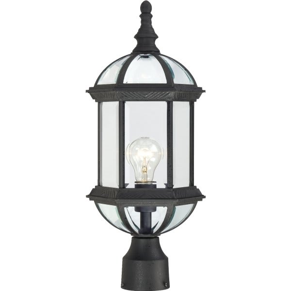 Nuvo Lighting® Boxwood 100w Lighting Post Cap (Black)