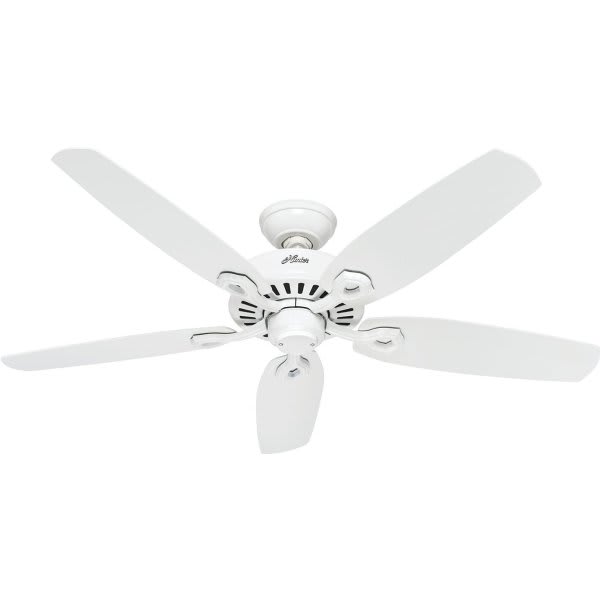 Hunter® Builder Elite 52 In Indoor Ceiling Fan (White)
