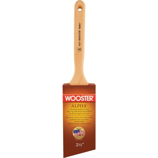 Wooster 2 In. Shortcut Polyester Angle Sash Brush HD Supply