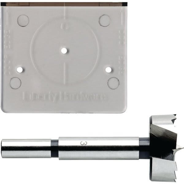 Liberty Hardware 11/4" Overlay Soft Close Hinge, 105 Degree, Package