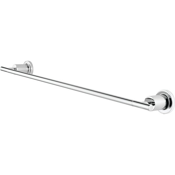 Lenape Clear Plastic Spring Loaded Towel Bar 3/4 X 24" HD Supply