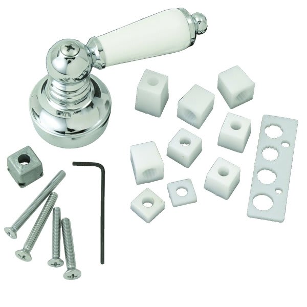 Delta® 1300/1400 Series Lever Tub & Shower Handle, ChromePlated Brass