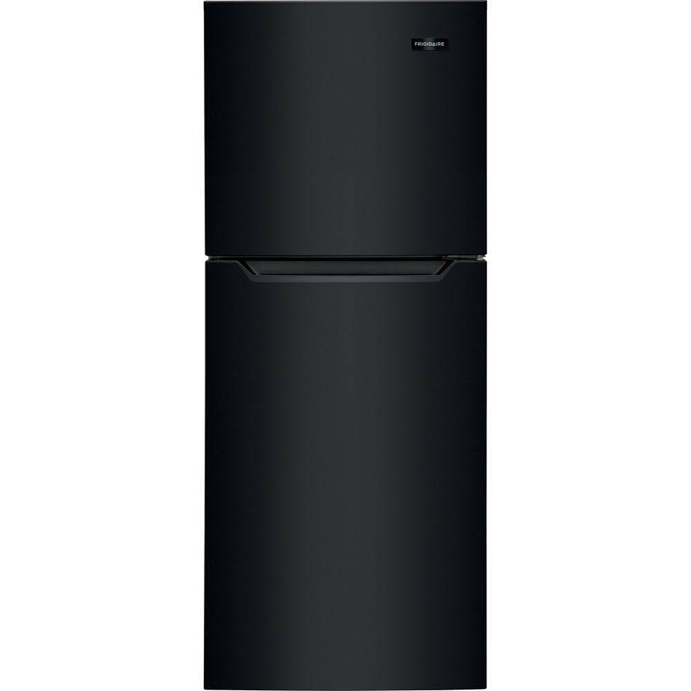 Frigidaire ENERGY STAR 10 cu. ft. Top Freezer Refrigerator, Black, ADA