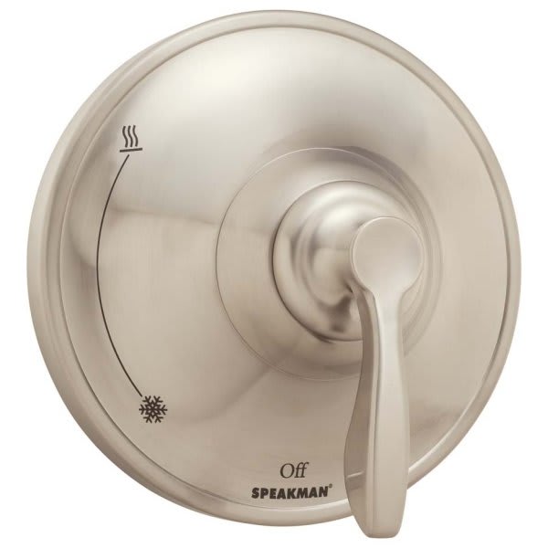 Speakman Commander Freiliegende 2-Griff Dusche – Poliertes Chrom, Für Regenduschkopf, 15,2 Cm Lochabstand