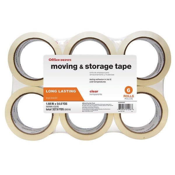 Scotch™ Sure Start Shipping Tape 1.88" x 22.2 Yd Pack Of 6 HD Supply