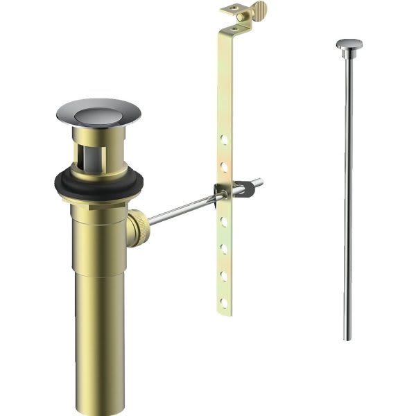 Seasons Chrome Brass Pop-Up 8 In. Length
