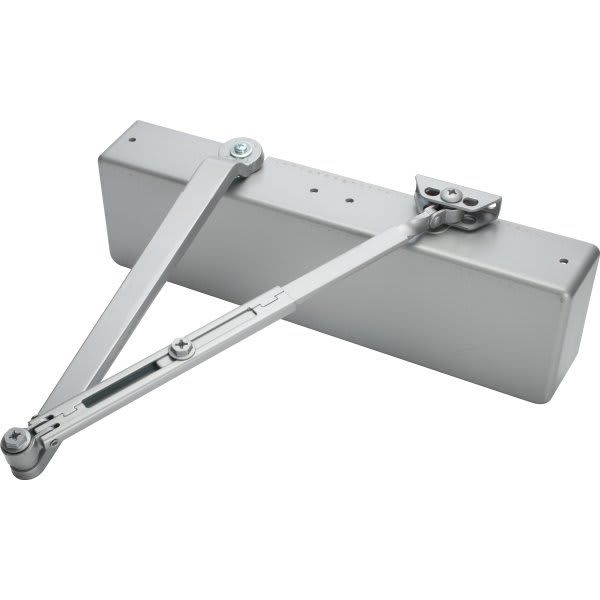 Shield Security® Size 26 HeavyDuty Hydraulic Door Closer, Aluminum
