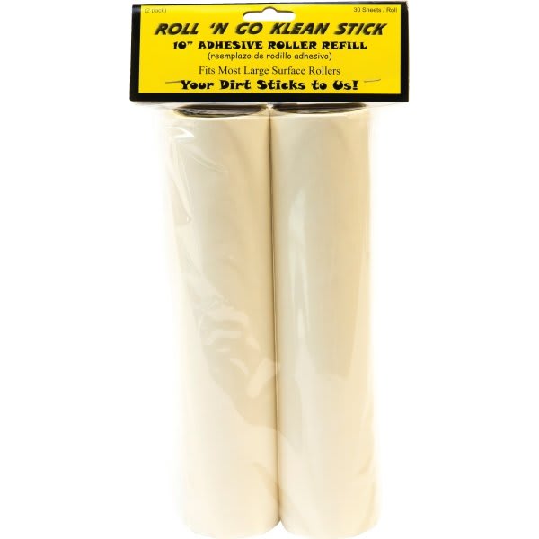 Roll 'N Go 10 In Adhesive Roller Refill (2-Pack)