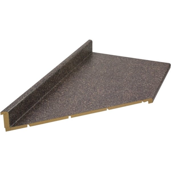 Vt Industries Left Hand Sq Cut Cap Glued Blckstar Granite Matte