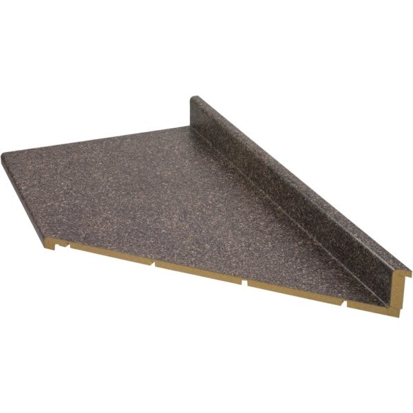 Vt Industries Rhsqcut Cap Glued Blackstargranite Gloss