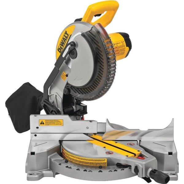 Dewalt 15 Amp 10 In Compound Single-Bevel Miter Saw
