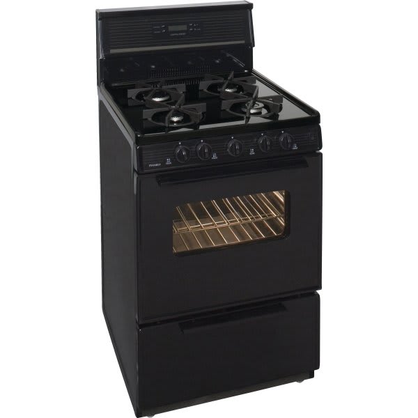 Black Electronic Ignition Gas Range HD Supply