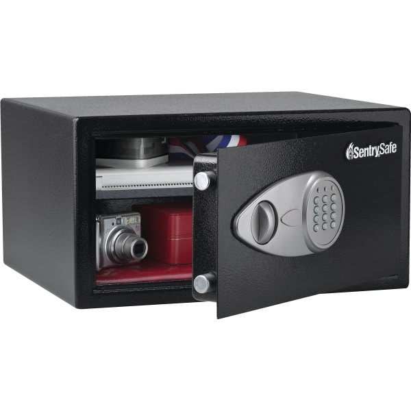 Honeywell Small Steel Security Safe Black .27 Cu Ft | HD ...