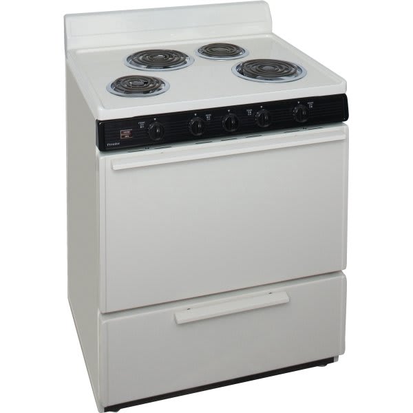 Whirlpool® 30" Electric, Coil Range w/ 4.8 Cu Ft and AccuBake™ System