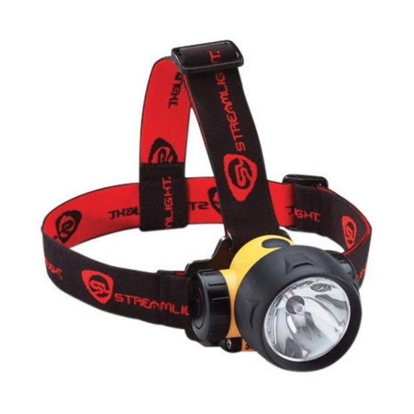 Streamlight® Yellow Septor Head Lamp With Led - 3 Aaa Alkaline Batteries Included