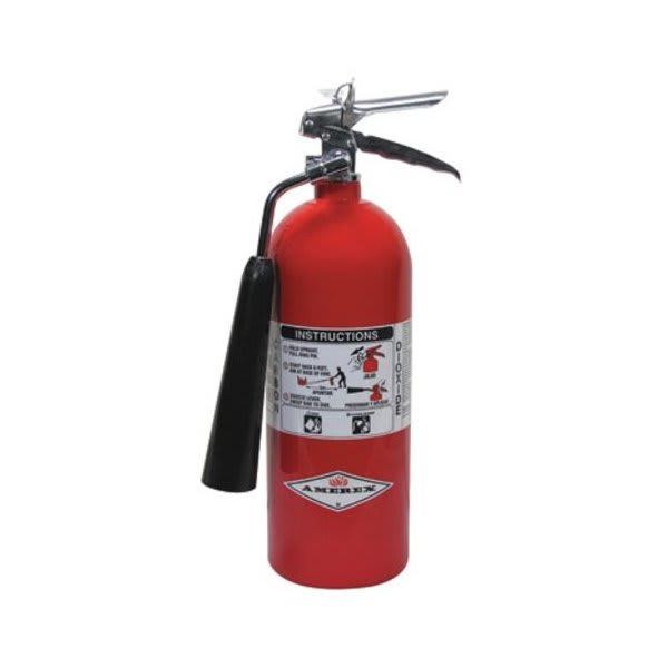 Amerex 5 Lb 5-B:c Stored Pressure Carbon Dioxide Fire Extinguisher