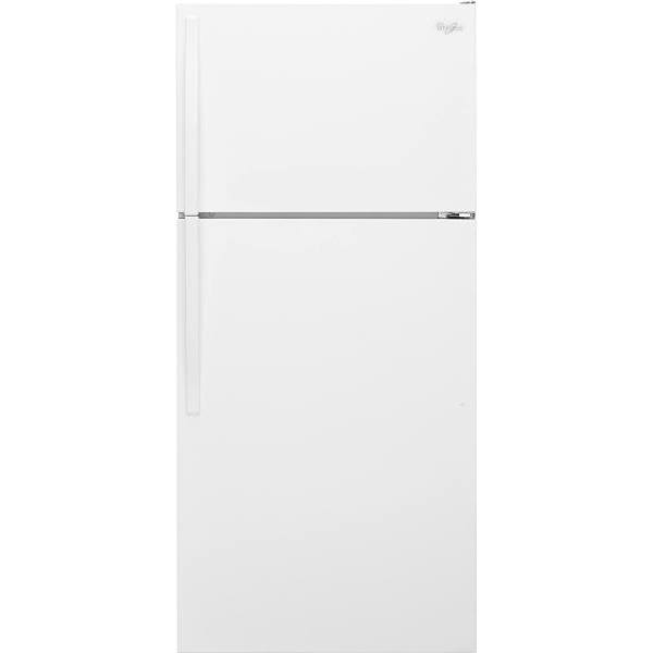 Whirlpool 14 cu. ft. 28 In. W Top Freezer Refrigerator, White, ADA