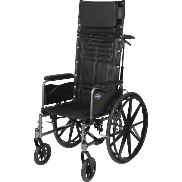 Invacare Sx5 Reclining Wheelchair, 20 X 16", Desk Length