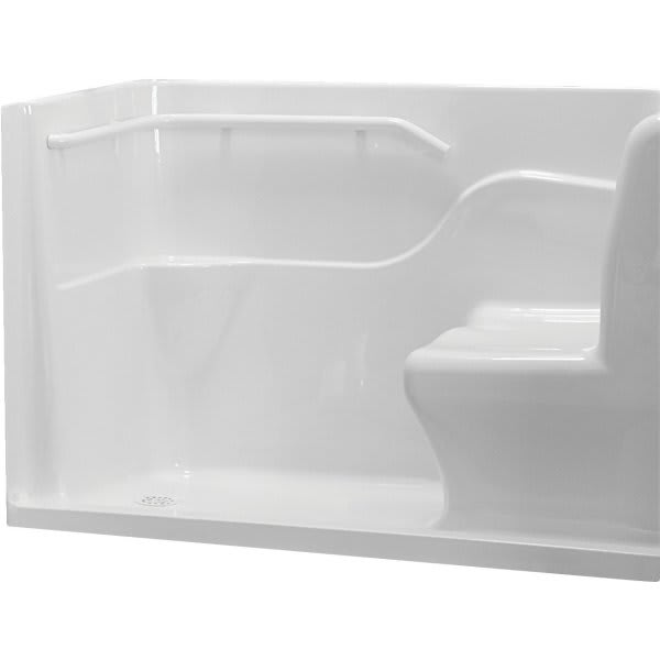 Foremost 60 X 32 Shower Base With Left Drain In White HD Supply