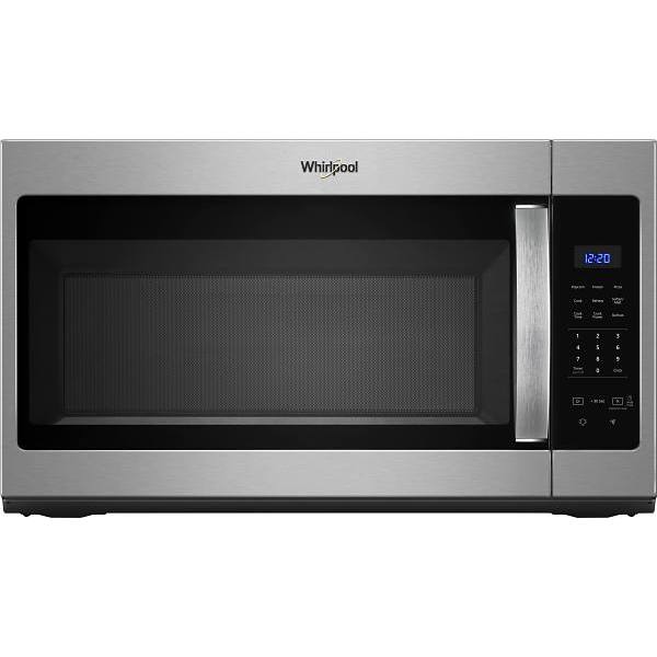 Whirlpool® 1.7 Cu. Ft. Over The Range Microwave, Stainless Steel, 1000 W
