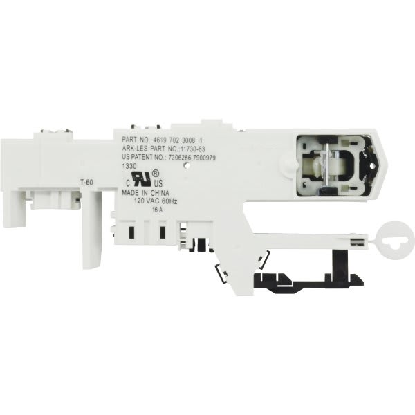 Whirlpool Replacement Door Latch For Washer, Part W10810403 HD Supply