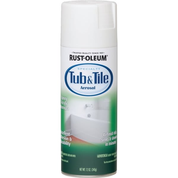 RustOleum 12 Oz Appliance Epoxy Spray Paint White HD Supply