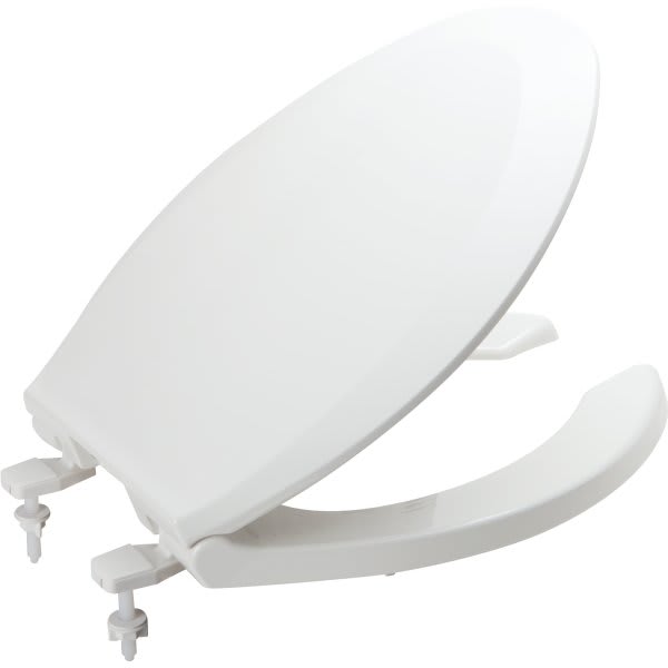 Elongated Open Front Toilet Seat HD Supply