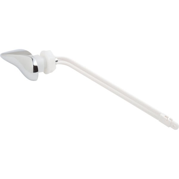 Replacement For Kohler Toilet Tank Lever, Chrome Handle, Plastic Arm, Side Mount HD Supply