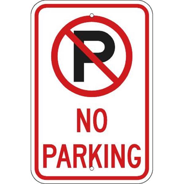 Brady® 18x 12 In. “no Parking” Sign
