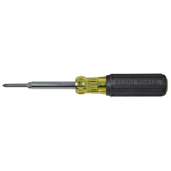 Klein Tools 6-In-1 Screwdriver/Nut Driver, 9 Inch