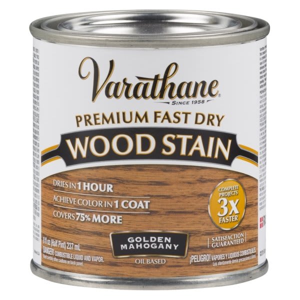 Rust-Oleum Varathane Golden Mahogany Fast Dry Wood Stain Case Of 4