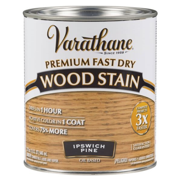 Rust-Oleum Varathane Ipswich Pine Premium Fast Dry Wood Stain Case Of 2