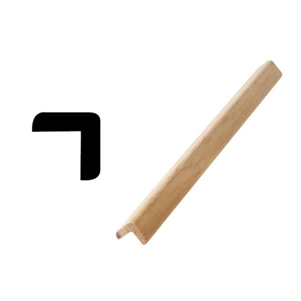 Woodgrain Distribution 206 11/16" X 11/16" X 8' Solid Pine Outside Corner Moulding Package Of 5